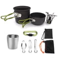 thumbnail image 1 of Amdohai Camping Cookware Set Campfire Cooking Utensils Folding Cookset Outdoor Hiking, 1 of 7