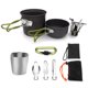 thumbnail image 1 of Camping Utensilios de cocina Campfire Utensilios de cocina Plegable Juego de cocina Senderismo al ai Abanopi Verde / Utensilios de cocina, 1 of 7