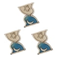 thumbnail image 1 of Vogacara Accesorio de tablero ocupado de para niños pequeños Enseñanza temprana Habilidades prácticas Reloj de arena azul Type1, 1 of 6