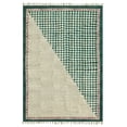 thumbnail image 2 of Casavani Green Block Printed Cotton Dhurrie Bedroom Living Room Carpets Outdoor Patio Rug 12x18 feet, 2 of 6