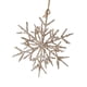 thumbnail image 5 of Adorno colgante para árbol de Navidad, guirnalda brillante, colgante decorativo para colgar. Copo de nieve de champán, 5 of 9