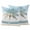 SkyBlue, variant on 2 Pack Outdoor Waterproof Throw Pillow Covers,Watercolor Beach Palm Trees Decorative Square Pillow Case Patio Pillowcases for Chair Couch Sofa 16x16in