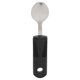 thumbnail image 2 of Lot de 5 ustensiles de cuisine en caoutchouc noir, manche large, fourchette et cuillère en acier inoxydable, pour la maison, 2 of 4
