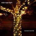 thumbnail image 2 of FloreceBien - Cuerda de luces solares de 33 pies y 100 l, IP65, resistente al agua, para exteriores, luces LED de cobre para fiestas, jardín, patio, hogar, boda, Navidad, decoración de árboles, 2 of 8