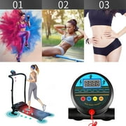 Folding Treadmill Electric Support Motorized Power Jogging Machine Running Fitness, 500W