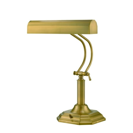 Lite Source-Piano Mate - Two Light Piano Desk Lamp Antique Brass