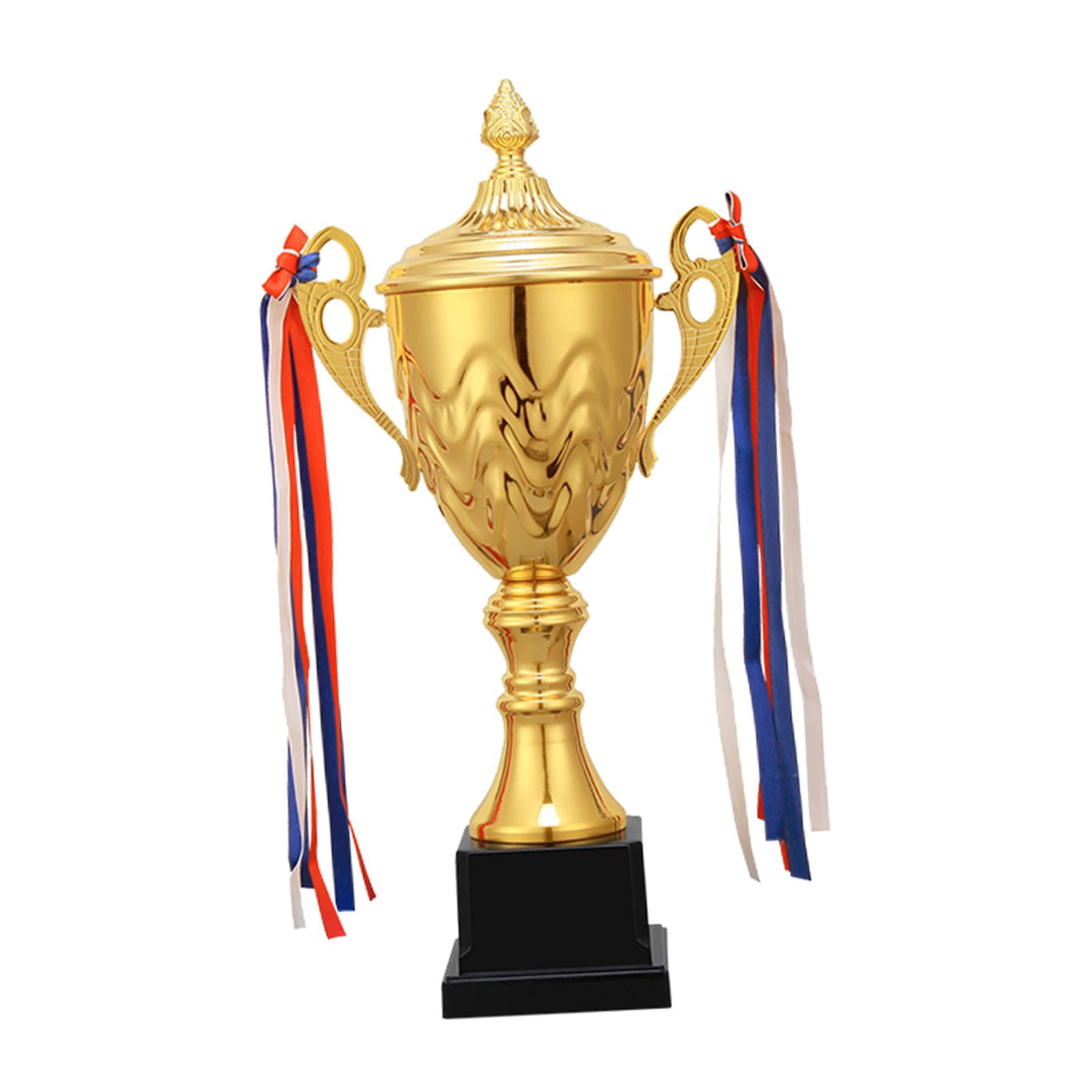 Award Trophy Metal Props Winning Trophies for Event Tournament Competition Height 38cm