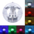 thumbnail image 1 of 4 Pack Solar Floating Ball Lights, RGB Color Changing, Wireless LED Show Decor Lighting, IP 67 Waterproof Plastic Balls for Swim Pools, Ponds and Beach House, 1 of 4