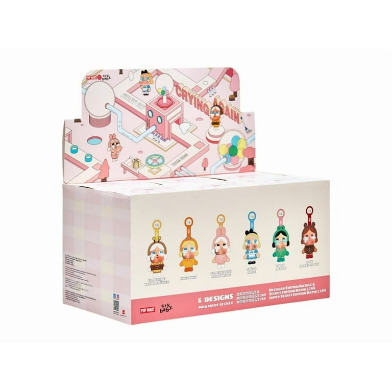 Pop Mart CryBaby Crying Again Series Vinyl Face Plush Sealed
