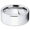 thumbnail image 2 of 12mm Silver Tungsten Ring Tungsten Carbide Ring Shiny Polish Tungsten Band (6), 2 of 3