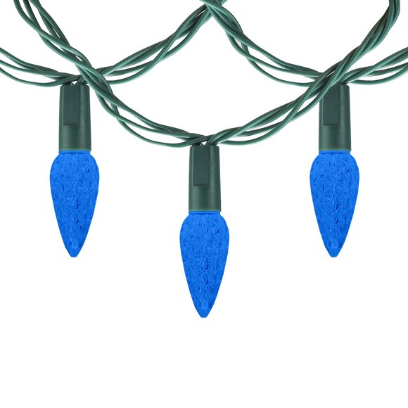 Danson Décor 200 C6 Plug In LED String Light, Blue