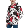 thumbnail image 2 of Kdxio Cute Dog Pattern Boys Athletic Unisex Boys Girls Hoodie with Pocket Sweatshirts-X-Large, 2 of 6