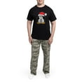 thumbnail image 5 of CafePress - Cute Christmas Penguin Ho Ho Ho Men's Dark Pajamas - Men's Dark Loose Fit Cotton Pajama Set, 5 of 7