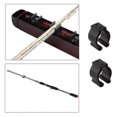 thumbnail image 2 of 20pc Fishing Rod Holder Stand Pole Storage Rack Tip Clamp Holder Clips Pool Cue Exhibition Clip Fis Banmo, 2 of 5