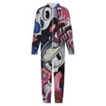 thumbnail image 4 of The Cuphead Show Hooded Union Suit One Piece Pajama Outfit PJs Sleepwear, 4 of 7