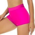 thumbnail image 5 of Hoshose Swim Shorts Women High Waisted Bathing Suit Summer Beach Bottoms Swimwear, 5 of 6
