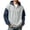 J779 Light Gray1, variant on Curuila Mens Hoodies Pullover With Pocket Half Zip Long Sleeve Hooded Color Block Sweatshirt For Men Loose Fit Fashionable Soft Tops Army Green Size L