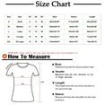 thumbnail image 3 of Patlollav Womens Tshirts Under $10, Womens Loose Tops Summer Casual Geometric Printed Round Neck Short Sleeve T-Shirt Ladies Blouse, 3 of 6