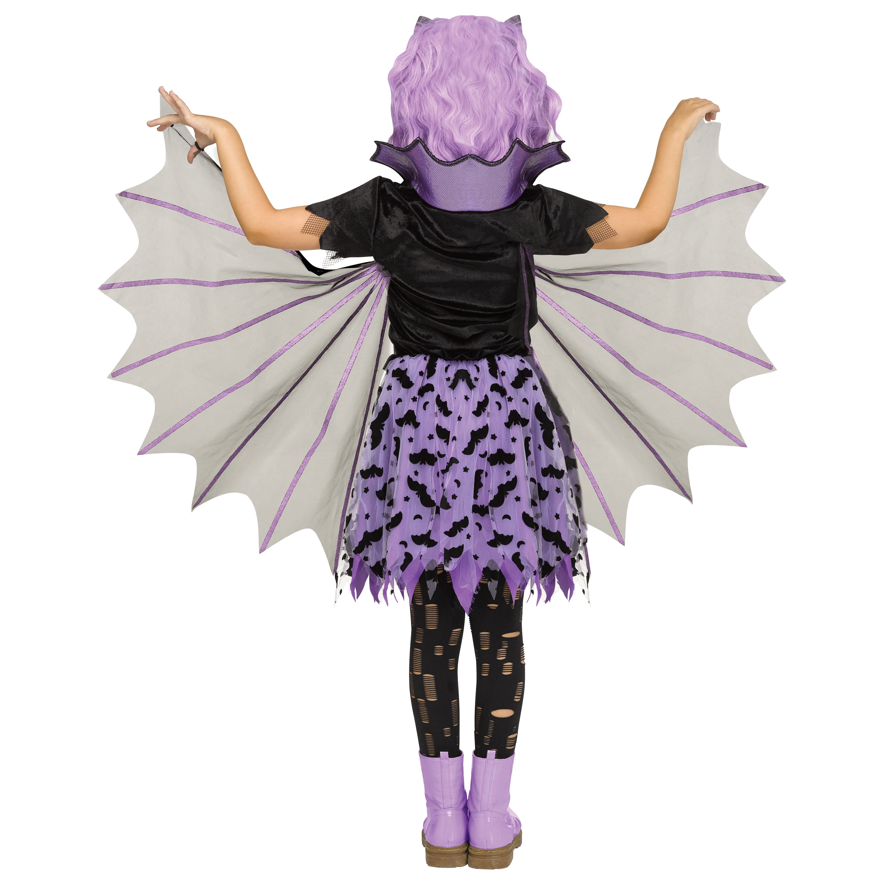 Batwing Beauty Halloween Costume for Children, Girls' Size M (7/8), by Way to Celebrate