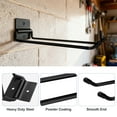 thumbnail image 3 of 2pcs Garage Storage Hooks, EEEkit Heavy Duty Wall Mount Hooks Storage Hanger for Garden Tools, Holds 33lbs, 3 of 7