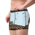 thumbnail image 2 of Lsque Tractor plowing a field Pattern Men’s Total Support Pouch Boxer Briefs, X-Temp Cooling, Moisture-Wicking Underwear, Regular, Long-leg and Trunk-Large, 2 of 5