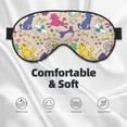thumbnail image 5 of Uemuo Colorful Poodle Dog Pattern Sleep Eye Mask - Light Blocking Sleep Mask Blocking Out Light Perfectly, Soft and Comfortable Night Eye Mask, Eye Blinder, 5 of 7