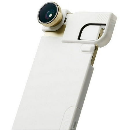 olloclip 4-in-1 Combo Lens for Apple iPhone 5/5S, Gold/White