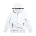 thumbnail image 6 of LIaqionyy Boys Cargo Hoodie Jackets Full Zip Long Sleeve Sweatshirt Activewear Fall Winter Outwear with Pockets, 6 of 8