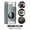 Gray, variant on Cigar Lighter Travel Portable Windproof Direct Impact Multi-Functional Lighter Gift Box Packaging Clb-23Ix1