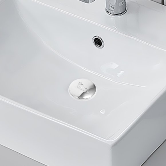 QUMIIRITY 4Ud Tapón De Drenaje Para Lavabo Y Bañera De Metal Con Alta Resistencia A Temperaturas