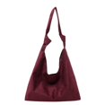 thumbnail image 1 of Bolso Axila Mano Hobo Retro Ante Diseñador para Mujer Invierno Otoño, 1 of 8