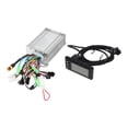 thumbnail image 3 of Controlador sin escobillas de motor con panel LCD, 36V 48V 60V Bicicleta eléctrica eléctrica Panel de pantalla LCD Kit de controlador sin escobillas de motor de bicicleta eléctrica Impulsado por el rendimiento, 3 of 8