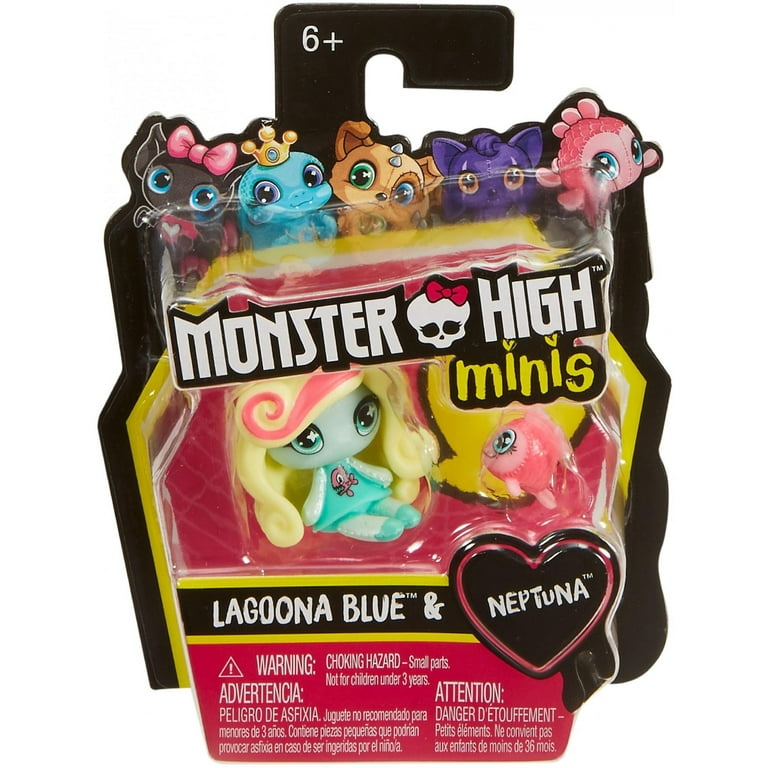 Monster High Minis Lagoona Blue & Neptuna Figures 