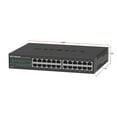 thumbnail image 4 of NETGEAR 24-port Gigabit Unmanaged Switch for plug-and-play connectivity - Switch - unmanaged - 24 x 10/100/1000 - wall-mountable, desktop, rack-mountable, 4 of 9