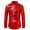 Red, variant on Polo Shirts for Men Loose T Shirts Men French Striped Shirt Compression Guard Mens Graphic Tees Loose Fit Short Turtleneck Turtleneck Pack Long Sleeve Shirt for Layering Exercise Wear Mens Red S