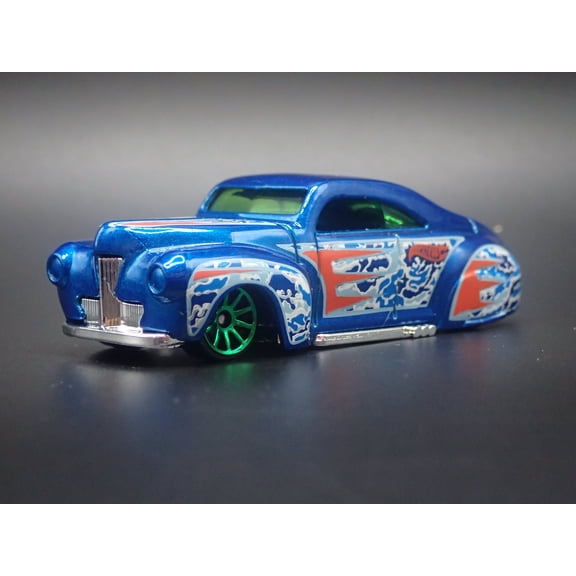 Open Box 1941 41 FORD TAIL DRAGGER CUSTOM HOT ROD 1:64 SCALE DIORAMA DIECAST MODEL CAR