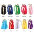 thumbnail image 4 of Belly Dancing Skirt Women Chiffon Skirt Shiny Sequins Tassels Dance Skirt Show Costumes, 4 of 4
