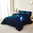 thumbnail image 3 of URBONUR Blue Teal Boys Comforter Sets Twin 6 Pieces Gaming Kids Bed in A Bag with Sheets Games Console Buttons Bed Set with Sheets(Blue Teal Twin), 3 of 8