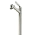 thumbnail image 6 of Avallon Single Hole, Single-Handle Sleek, High Arc Bathroom Faucet in Brushed Nickel, 6 of 11