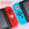 thumbnail image 3 of Cute Thumb Grip Caps for Nintendo Switch/Lite/OLED, Joystick Button Stick Cover Cap for Joycons Controller-B, 3 of 6