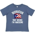 thumbnail image 3 of Inktastic Boricua Means Im Awesome Puerto Rican Boys or Girls Baby T-Shirt, 3 of 5