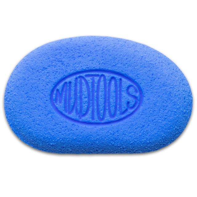 Esponja para cerámica MudTools Blue Workhorse comprimida 9.5 x 7 cm