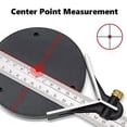 thumbnail image 5 of Square Ruler Set Kit 300mm (12inch) Adjustable Engineers Combination Try None Right Angle Ruler with Spirit Level, 5 of 6