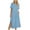 #98 Summer Dresses, variant on Staron Summer Dress for Women Clearance Under $10 Sleeveless Split Summer Shirt Dresses Vacation Loose Hawaiian Round Neck Dress with Pockets L