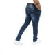 thumbnail image 2 of Pantalón de mezclilla stretch John Silver  Corte skinny Color azul verdoso, 2 of 2