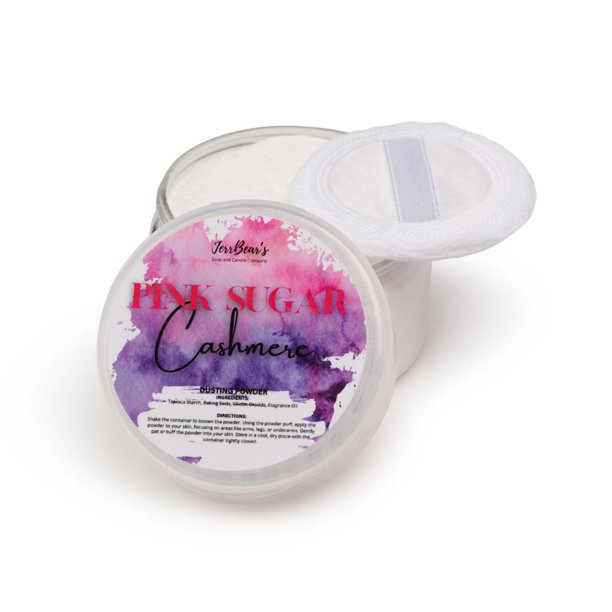Polvo Corporal Pink Sugar Cashmere de JerrBear’s 113 g