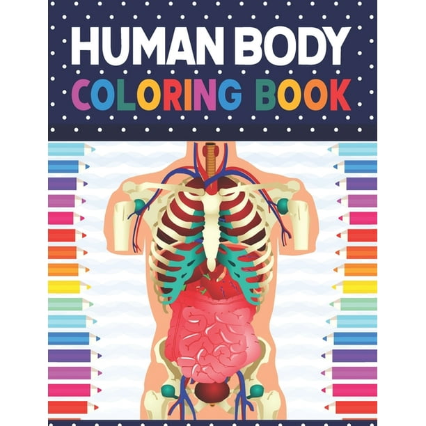 Download Human Body Coloring Book Human Body Anatomy Coloring Book For Kids Boys And Girls And Medical