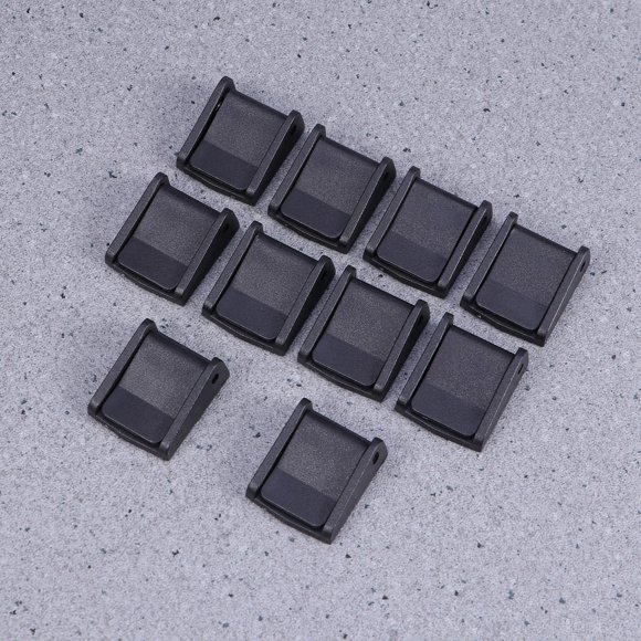STRANDCHIC 10Pcs Backpack Buckle Straps Clips for Sports Equipment and Outdoor Activities