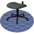 thumbnail image 1 of Japanese Circle Wave Seamless Pattern Office Chair Mat for Carpet Id1352603431 Thick Office Chair Mat Office Rug for Office Chair Computer 35 Inch, 1 of 1