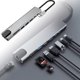 thumbnail image 1 of Concentrador Adaptador Universal Tipo C Estación De Acoplamiento Usb C 8 En 1 Con Múltiples Puertos Para Una Conectividad Mejorada Y Una Funcionalidad Versátil, 1 of 6